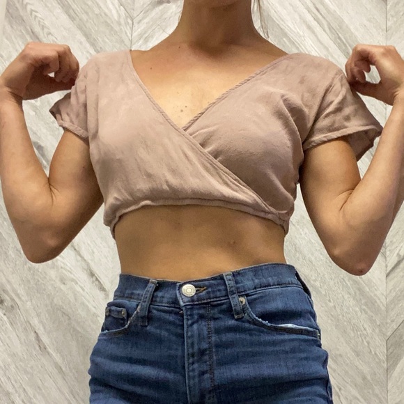 Tie Back Crop Top - Picture 1 of 6